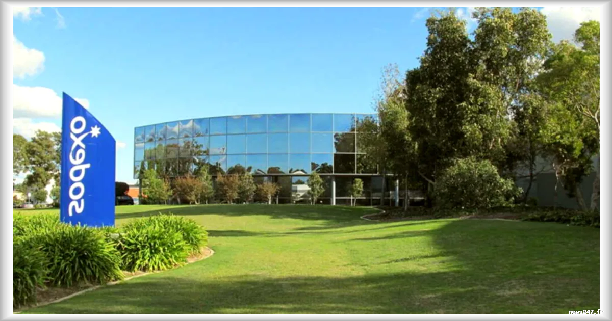 Sodexo plonge en Bourse après une révision à la baisse de ses perspectives pour 2025-2026