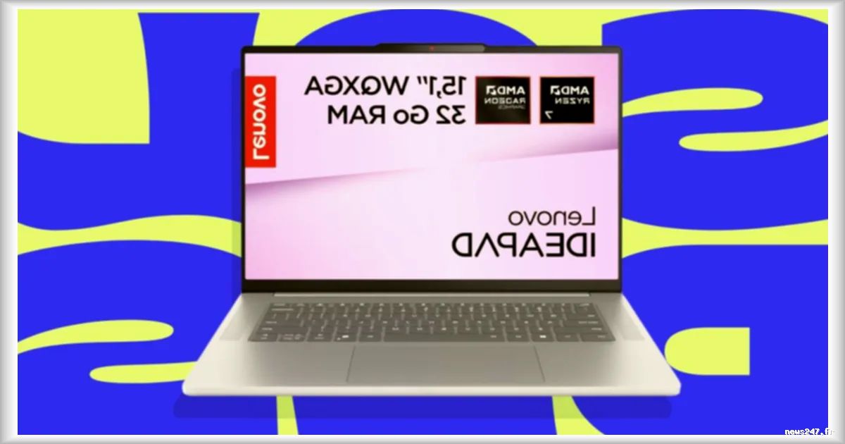 Soldes d'été : le Lenovo IdeaPad Slim 5 proposé à moins de 850 € avec écran 165 Hz et Ryzen 7