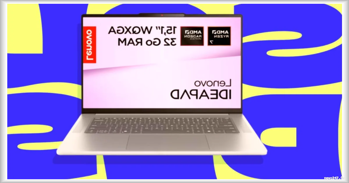 Soldes d'été : le Lenovo IdeaPad Slim 5 proposé à moins de 850 € avec écran 165 Hz et Ryzen 7