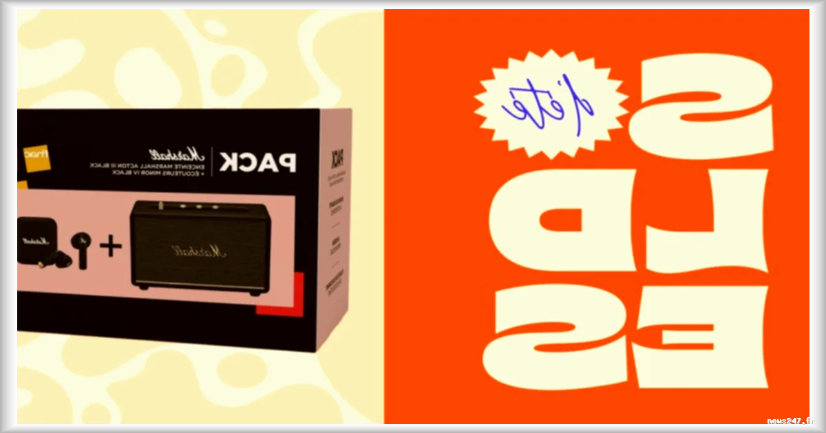 Soldes d'été : un pack Marshall avec enceinte Acton III et écouteurs Minor IV à moins de 250 €