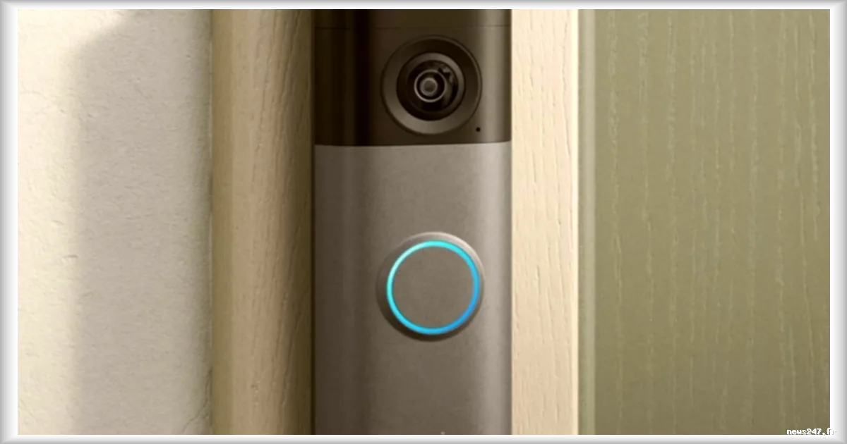 Sonnette vidéo 2K connectée et sans fil : la Ring Battery Video Doorbell (Gen 2) en promo à moins de 60 euros