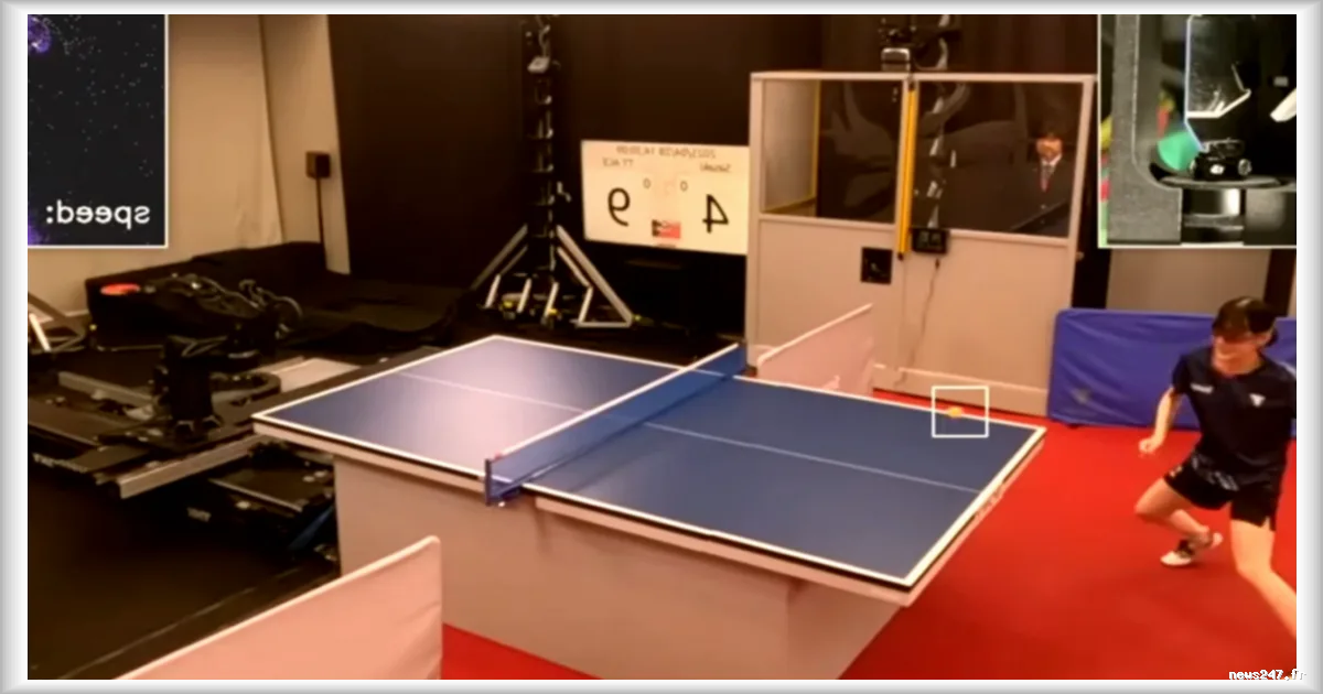 Sony Ace pulvérise l’élite du tennis de table : l’IA s’impose dans le sport physique