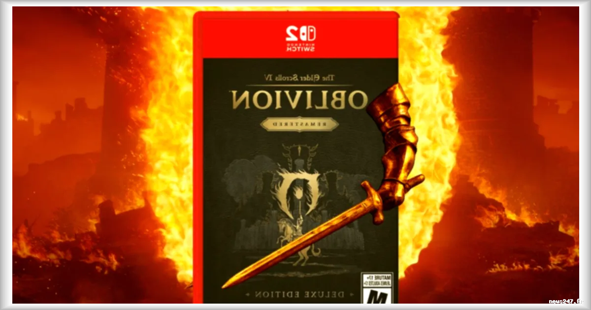 Sony passe au tout numérique en 2028, Bethesda réplique avec une cartouche d'Oblivion sur Switch 2