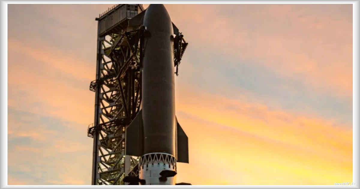 SpaceX : Falcon 9 immobilisée, canicule en France et treizième vol du Starship, l’actualité spatiale de la semaine