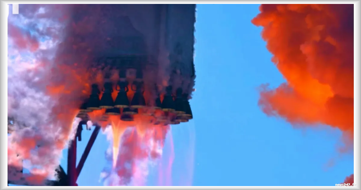 SpaceX : une vidéo inédite à 120 images par seconde révèle les ondes de choc du Starship lors de son 12e vol