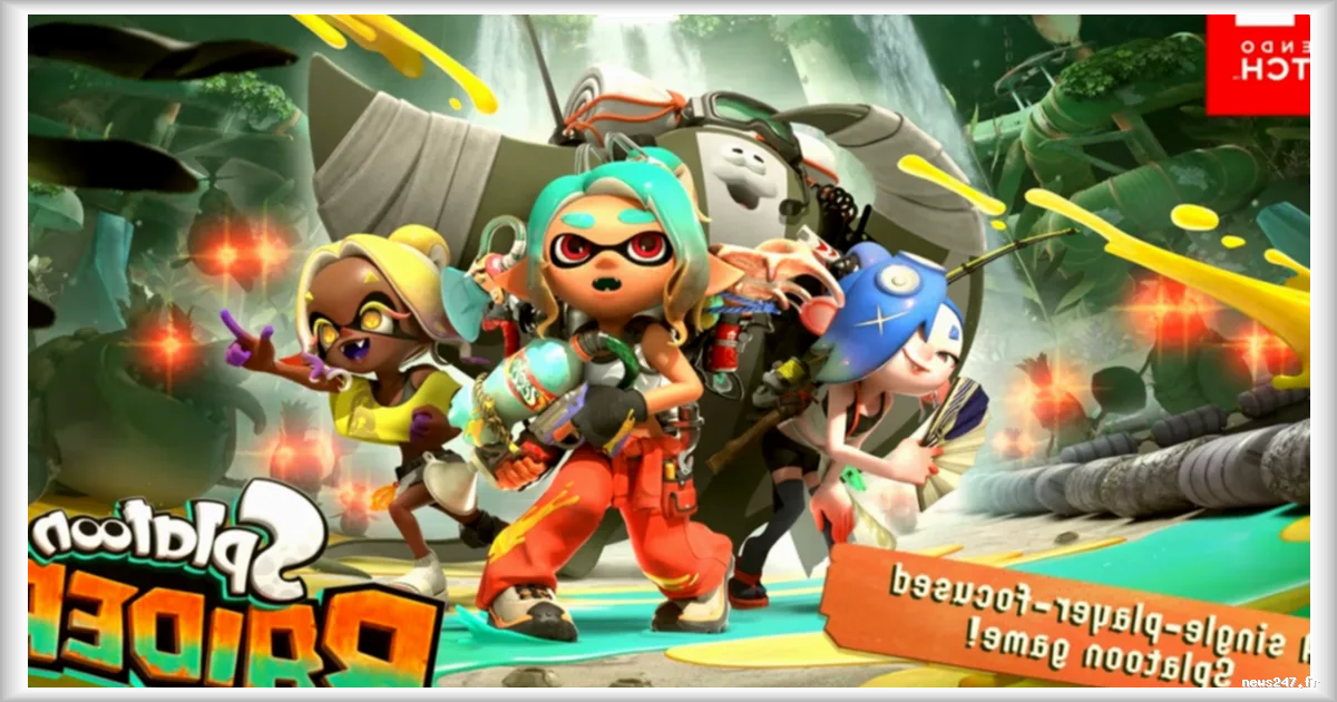 Splatoon Raiders, le spin-off solo de la franchise Nintendo, est déjà en précommande sur Switch 2