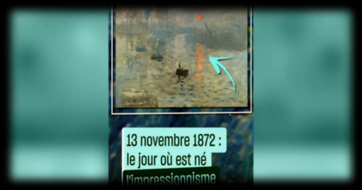 1872 : la science éclaire la naissance de l’impressionnisme avec Monet