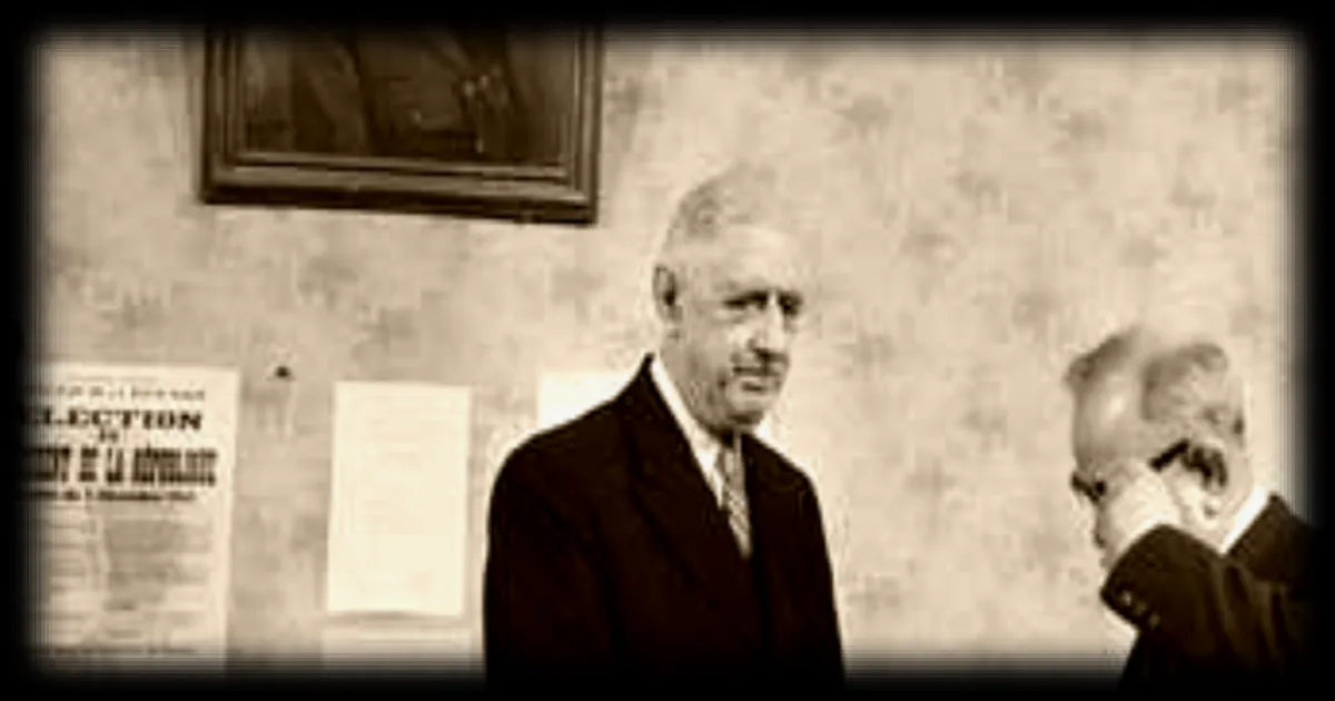 1965 : « Confiance à de Gaulle », le slogan d’une campagne historique sous la Ve République