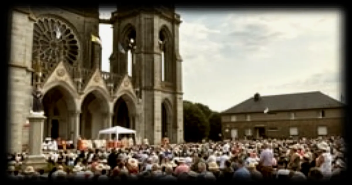 3 000 pèlerins à Pontmain pour la messe de l’Assomption
