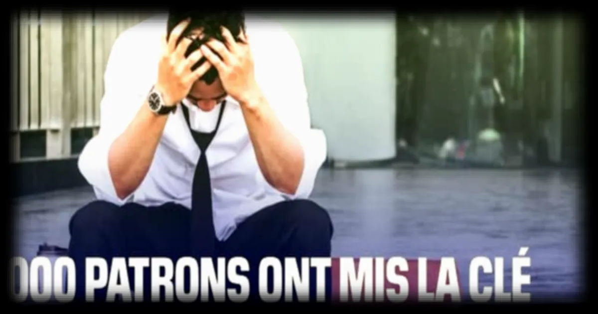 61.000 patrons ont mis la clé sous la porte en 2025