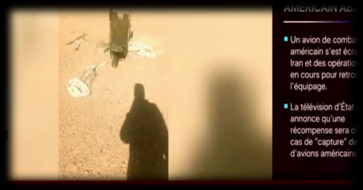 Abattage d'un avion de chasse américain en Iran : équipage recherché et membre secouru selon CBS News