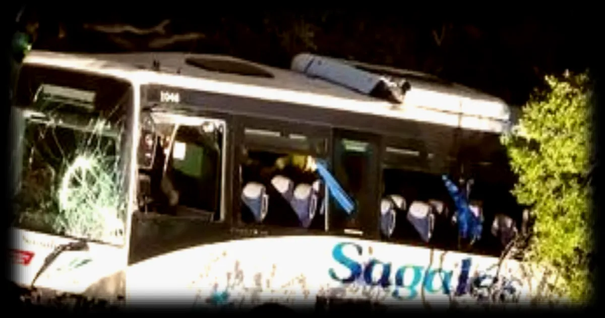 Accident de car en Espagne : 83 blessés, dont sept grièvement, après un plongeon dans un ravin
