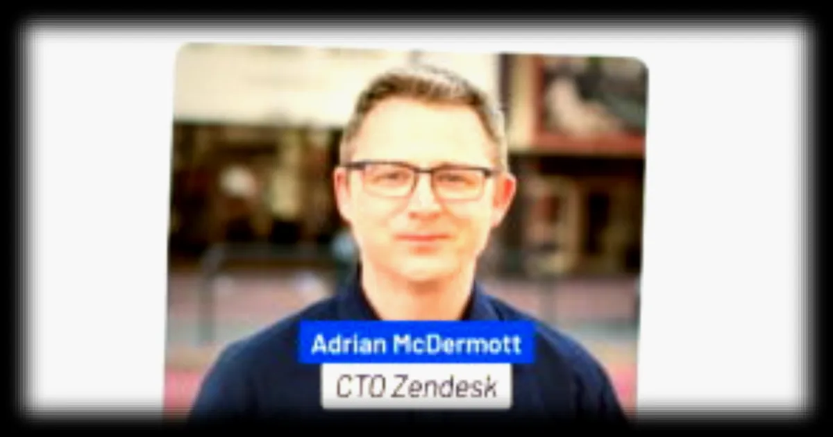 Adrian McDermott, CTO de Zendesk, partage sa vision du service client à l'ère des agents IA
