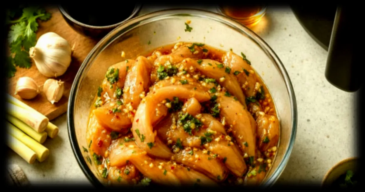 Airfryer : la marinade asiatique qui rend la viande tendre