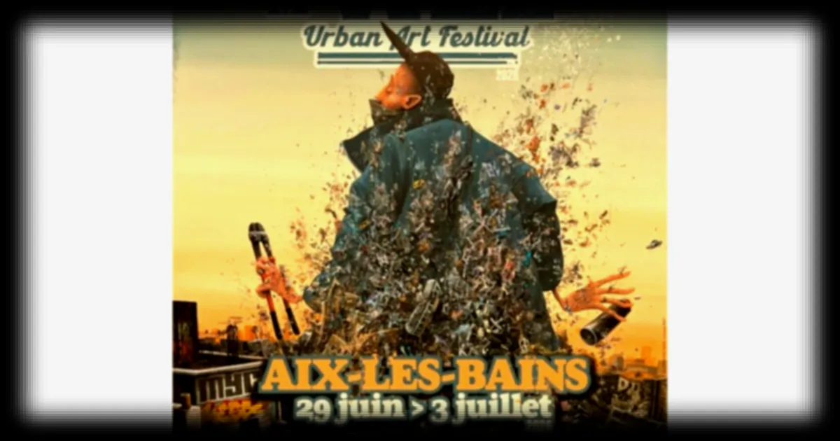 Aix-les-Bains accueille le Mr Wall Urban Art Festival du 29 juin au 3 juillet