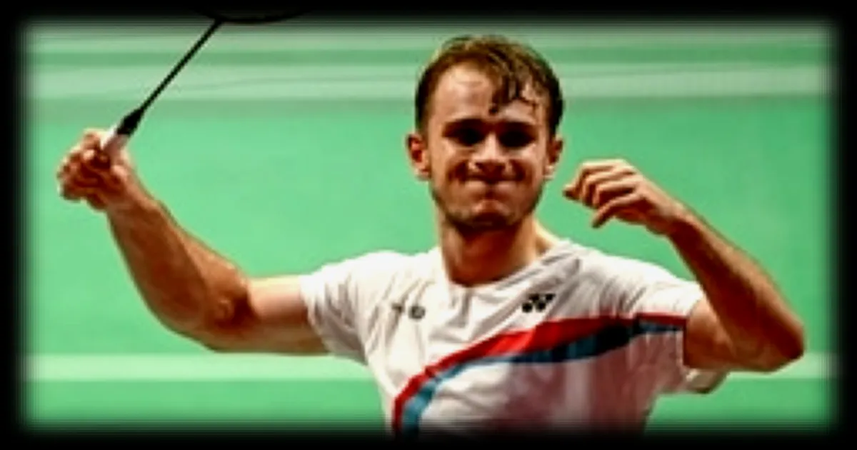 Alex Lanier, champion du monde de badminton, renonce aux Masters de Chine pour retrouver sa famille