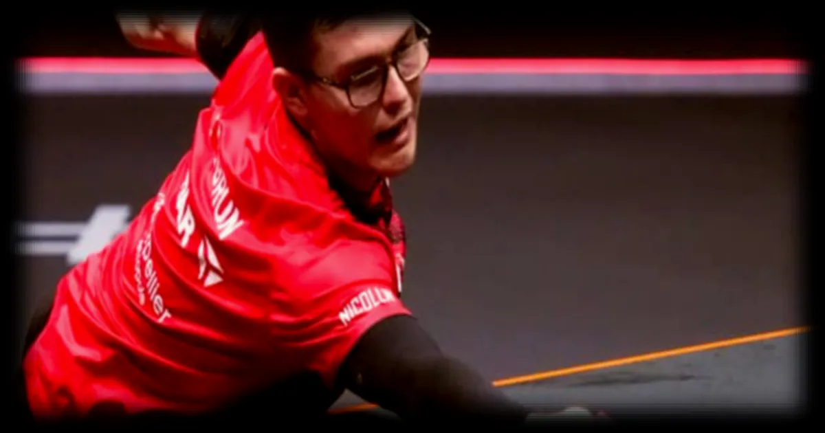 Alexis Lebrun affronte Hugo Calderano en quart de finale de la Coupe du monde de tennis de table à Macao