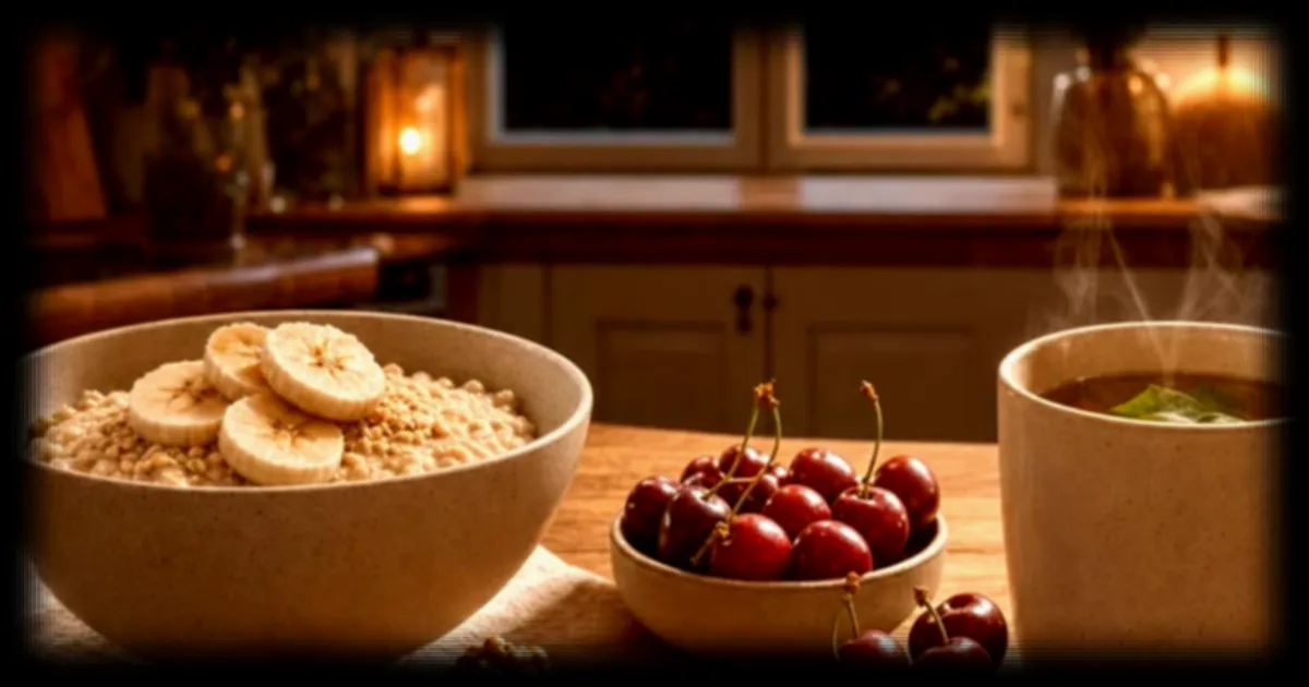 Alimentation et sommeil : 10 aliments riches en tryptophane, magnésium et mélatonine pour des nuits réparatrices