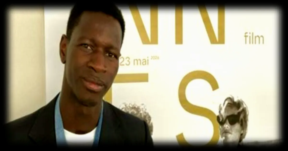 Amine Benrachid, acteur tchadien et sud-soudanais, membre du jury du Prix de la Citoyenneté à Cannes