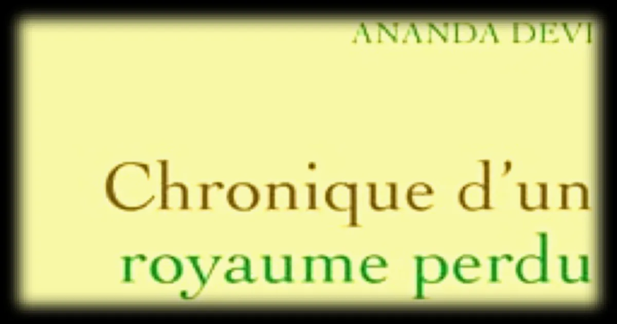 Ananda Devi : une plume qui bouscule la pensée