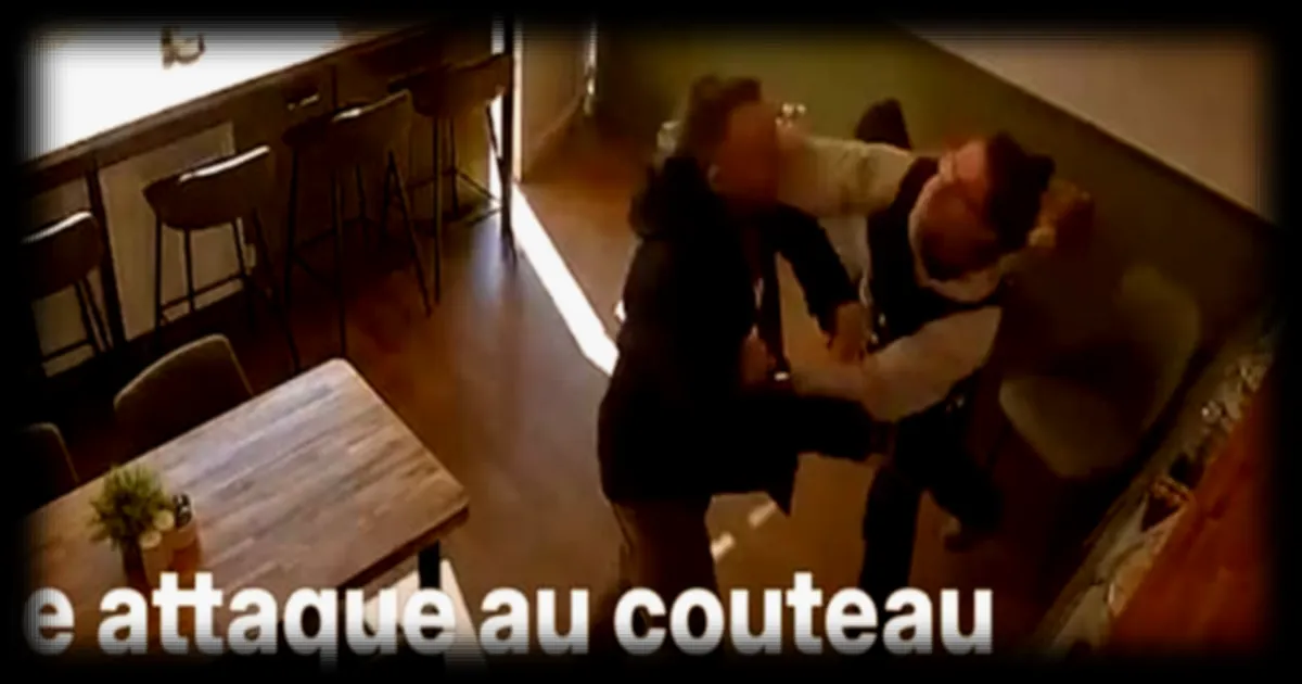 Angleterre : Un homme attaque un client de café avec un couteau