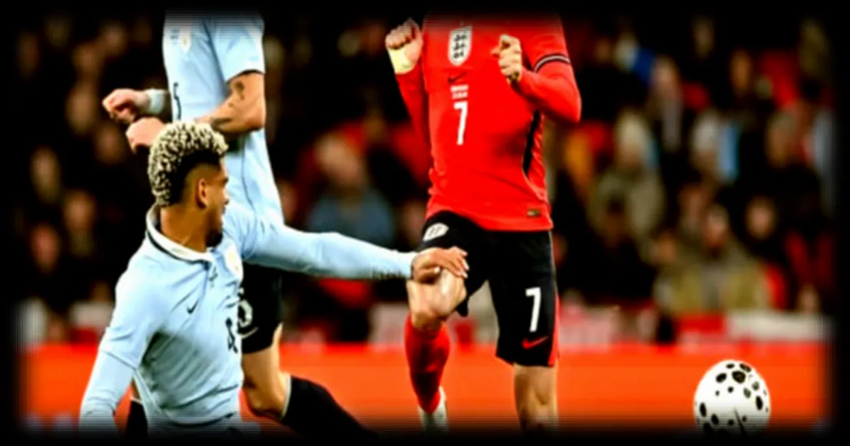 Angleterre-Uruguay: Ronald Araujo taclé violemment Phil Foden lors d'un match amical