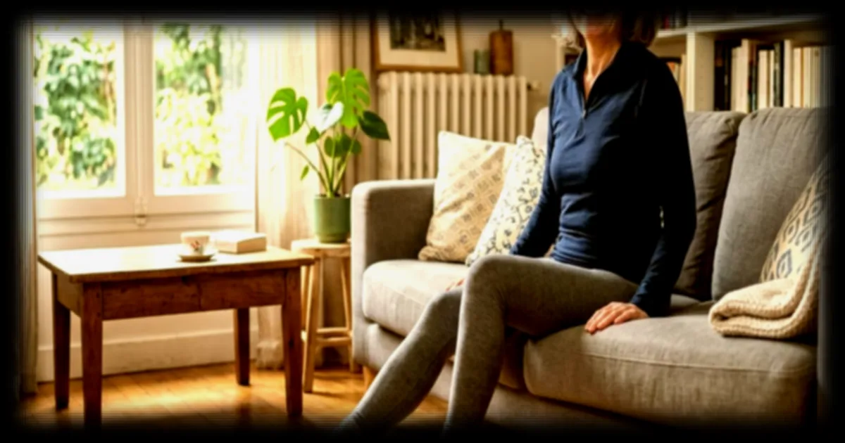 Après 50 ans : un coach sportif préconise un exercice simple sur canapé pour rester en forme sans risque