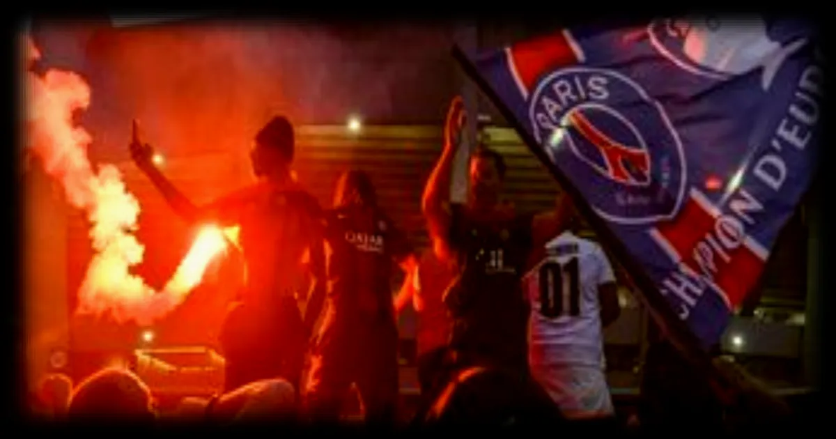 Après le doublé du PSG en Ligue des champions : incendies et incidents aux abords du Parc des Princes