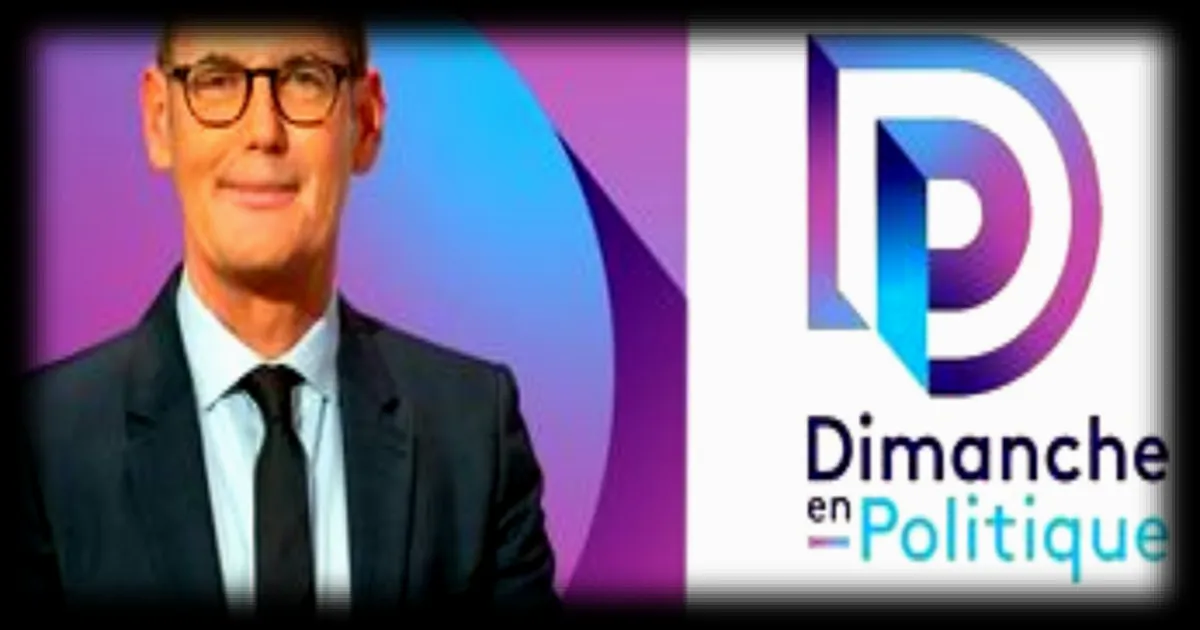 Arnaud Robinet et Jean-Philippe Tanguy invités de l'émission politique 'Dimanche en politique' sur France 3