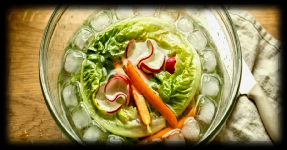 Astuce anti-gaspi : redonner du croquant aux légumes flétris en quelques minutes