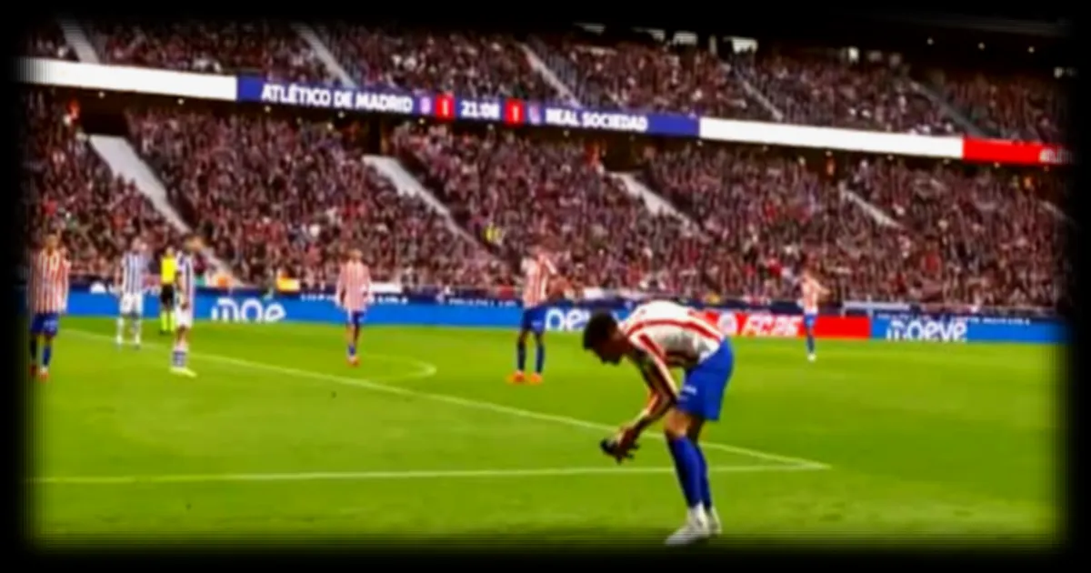 Atlético Madrid vs Real Sociedad : un joueur sauve un pigeon percuté par le ballon lors d'un match de football