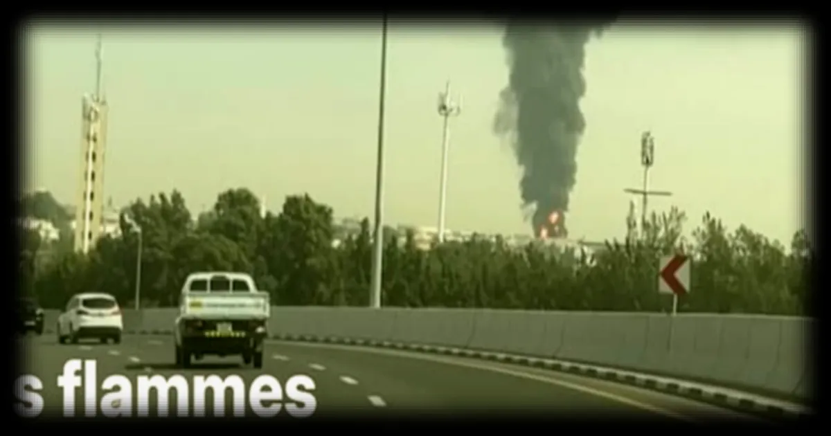 Attentat de drone à l'aéroport de Dubaï : un réservoir de carburant en feu