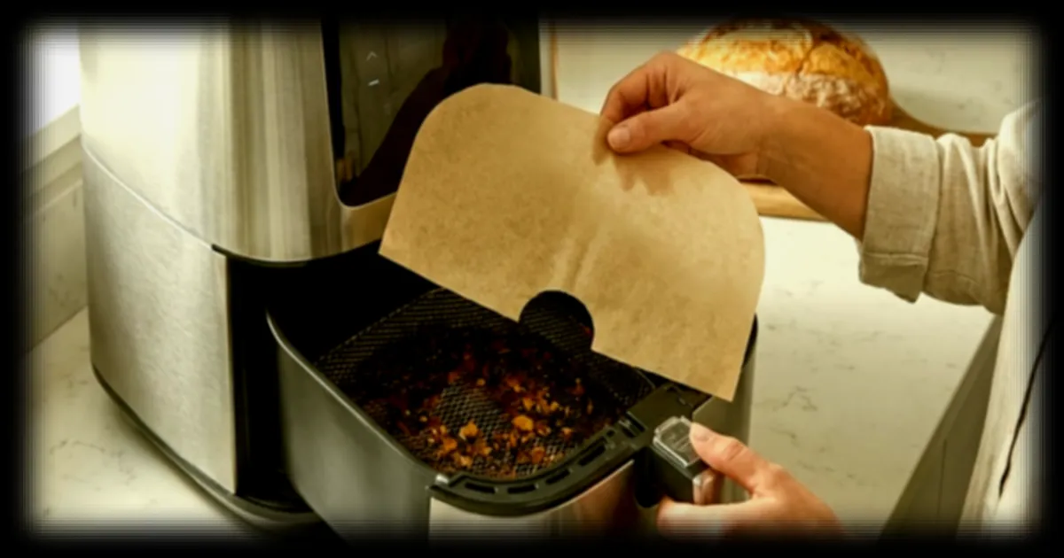 Attention a l'utilisation du papier cuisson avec l'Airfryer Philips : mise en garde de l'inventeur sur les risques pour vos plats et votre appareil