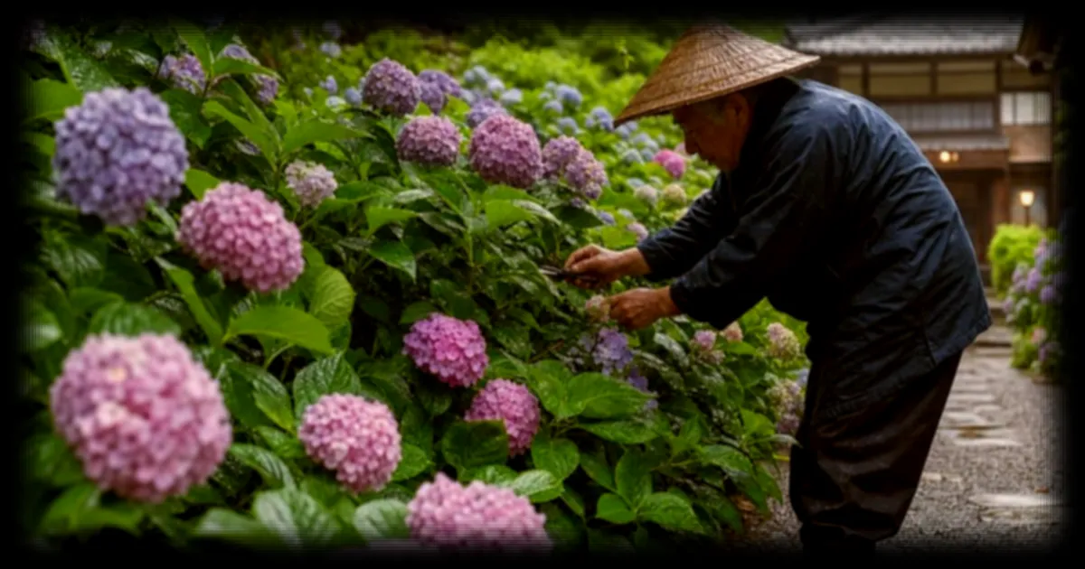 Au Japon, une méthode simple pour des hortensias en fleurs dès l’été : l’astuce des jardiniers japonais
