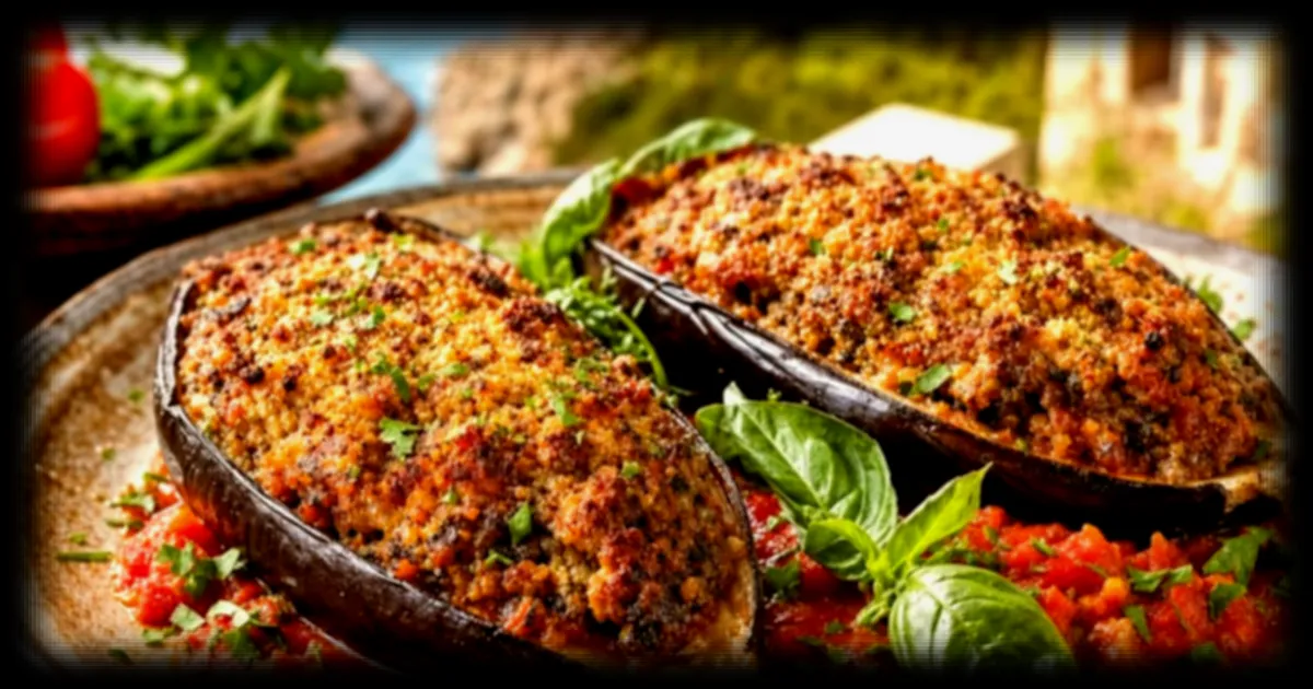 Aubergines farcies à la bonifacienne : la recette estivale corse à adopter sans attendre