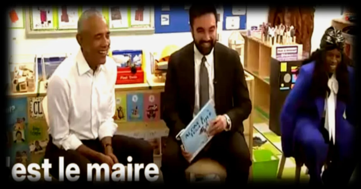 Barack Obama et Zohran Mamdani rencontrent des enfants dans une garderie du Bronx