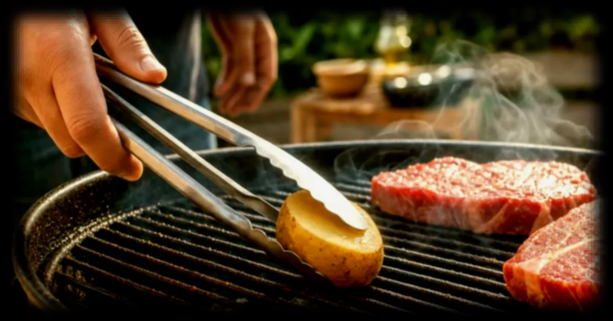 Barbecue : la pomme de terre crue, un astuce simple pour éviter que la viande ne colle à la grille