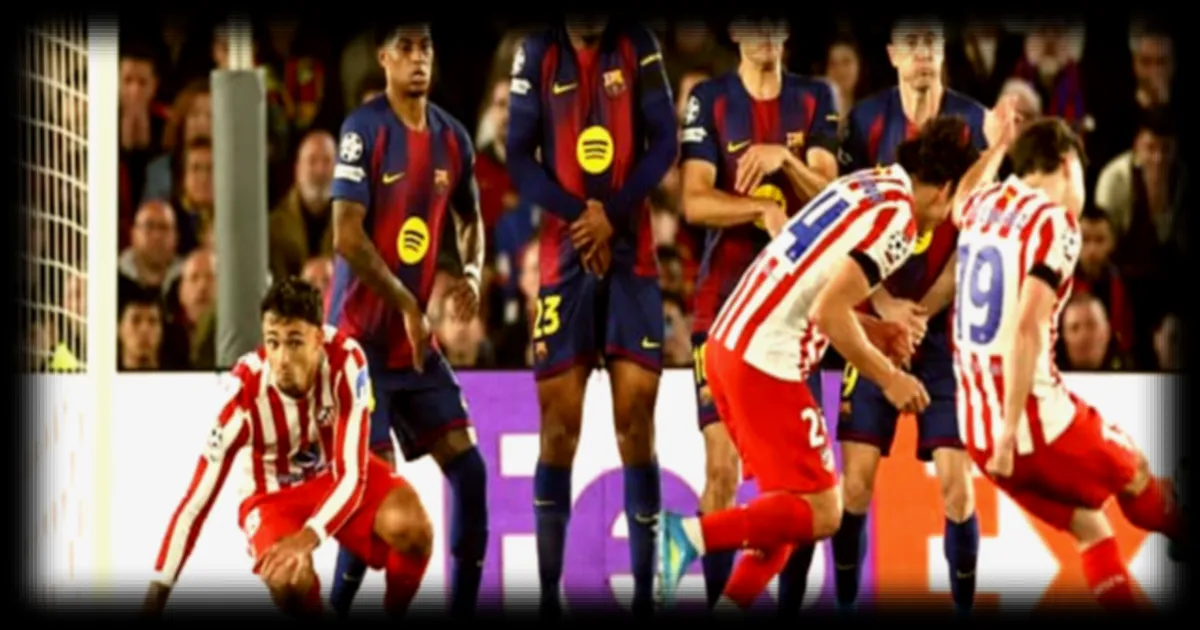 Barça-Atlético: un tournant dramatique lors du quart de finale de Ligue des champions selon RMC Sport