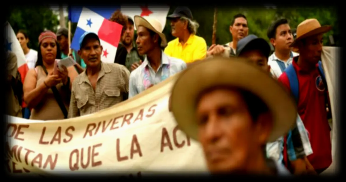 Barrage controversé pour le canal de Panama : des centaines de manifestants dénoncent les expulsions