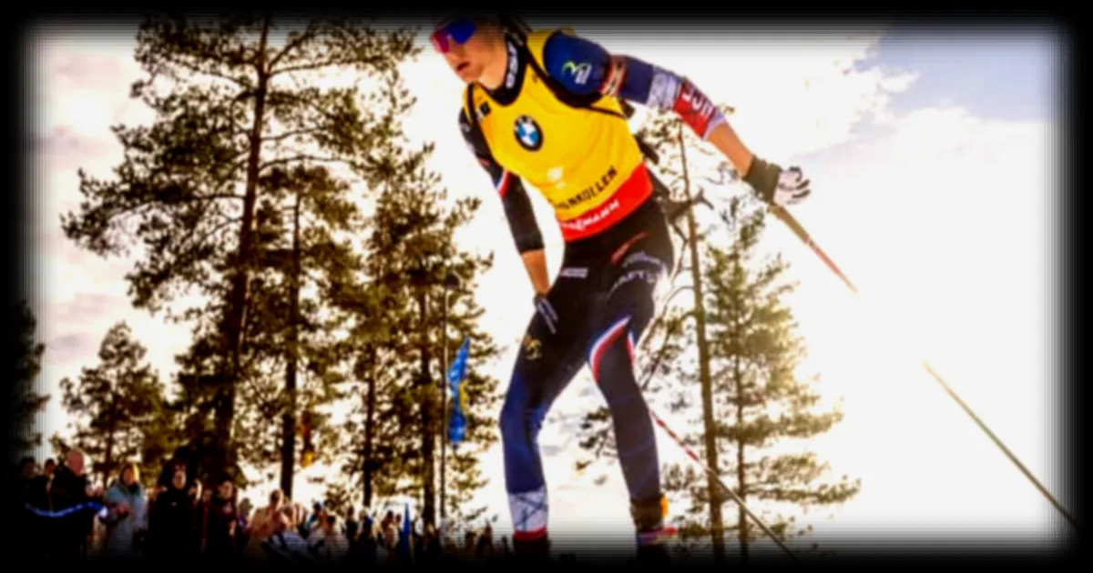 Biathlon: Eric Perrot en quête du petit globe lors de la poursuite hommes à Oslo