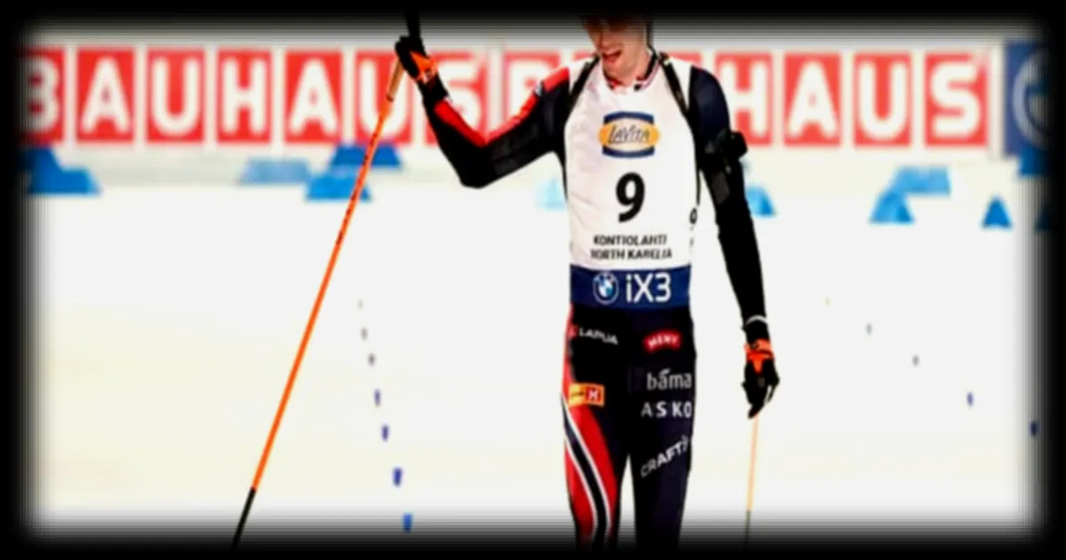 Biathlon : Sturla Laegreid se confie sur sa détresse après avoir avoué son infidélité en direct aux Jeux Olympiques de Milan-Cortina