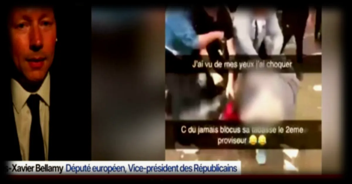 Blocage des lycées: François-Xavier Bellamy dénonce un 'chaos instrumentalisé par La France insoumise'