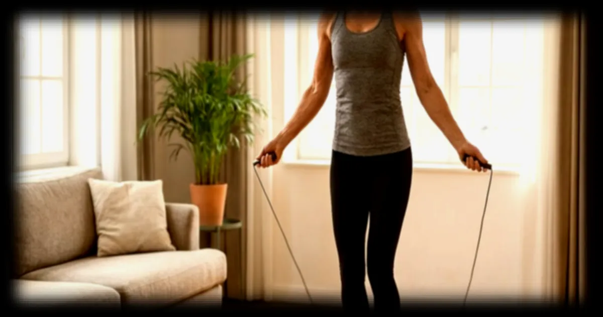 Bras « chauve-souris » : une coach propose un circuit de corde à sauter de 15 minutes pour les affiner après 50 ans