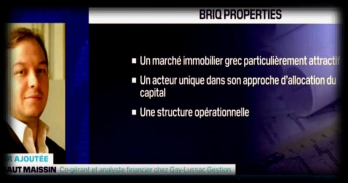 BriQ Properties : Une valeur ajoutée appréciée