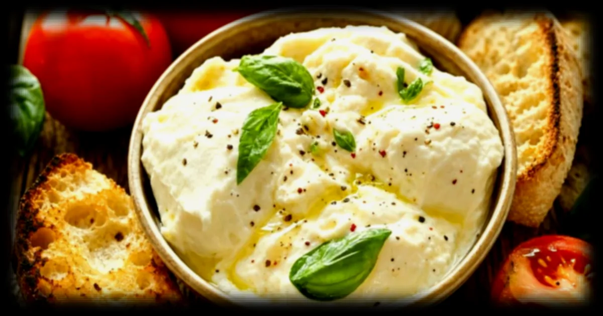 Burrata maison : une recette simplifiée à deux ingrédients pour un résultat crémeux