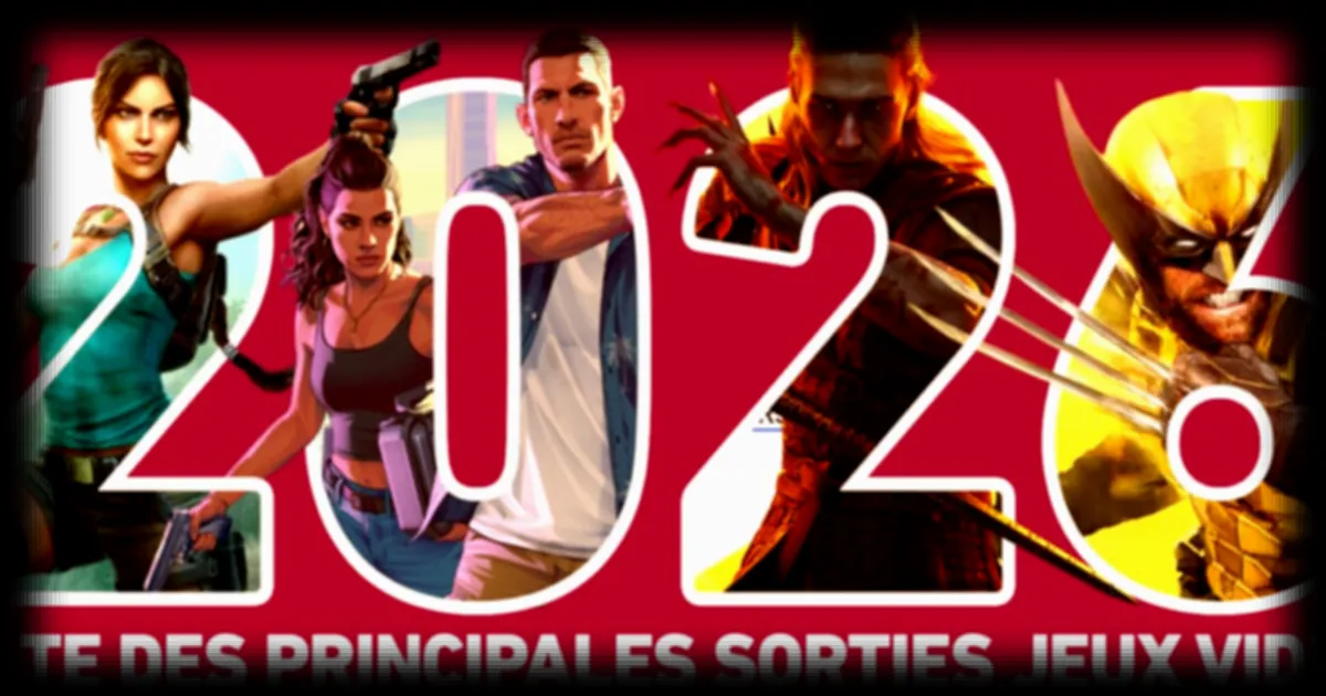 Calendrier 2026 des sorties majeures de jeux vidéo : dates clés et reports confirmés