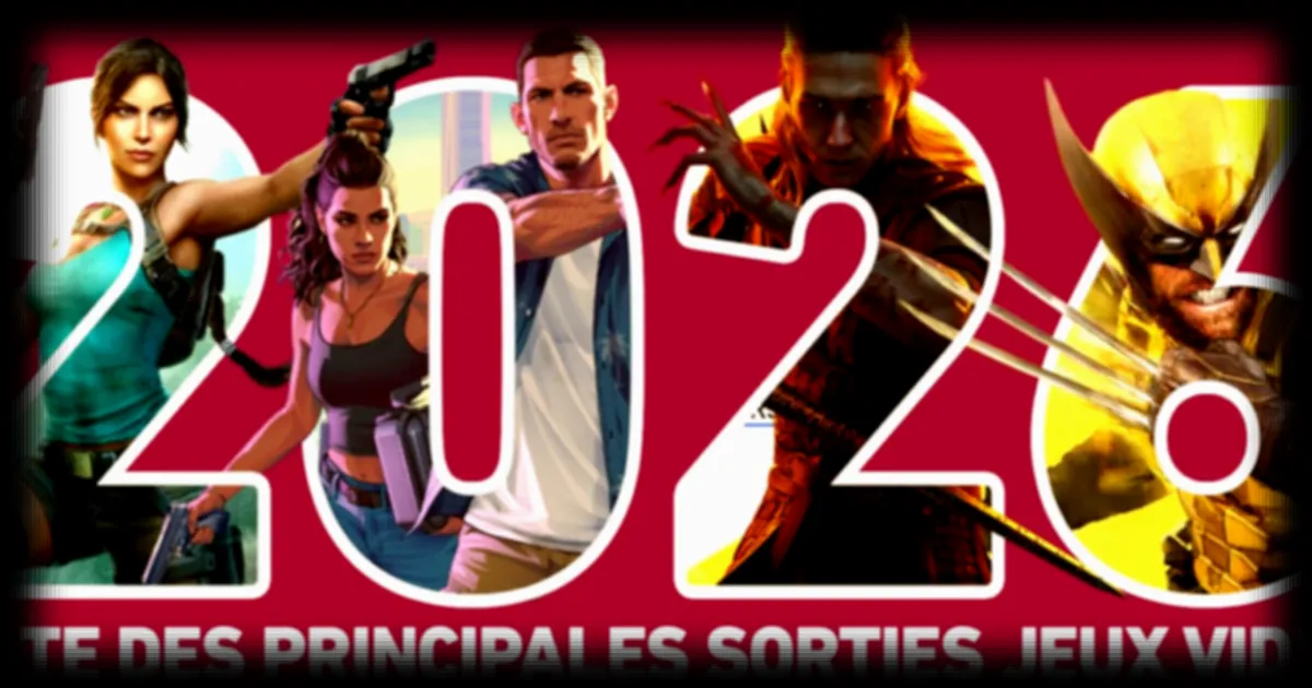 Calendrier des sorties majeures de jeux vidéo en 2026 : dates et titres confirmés