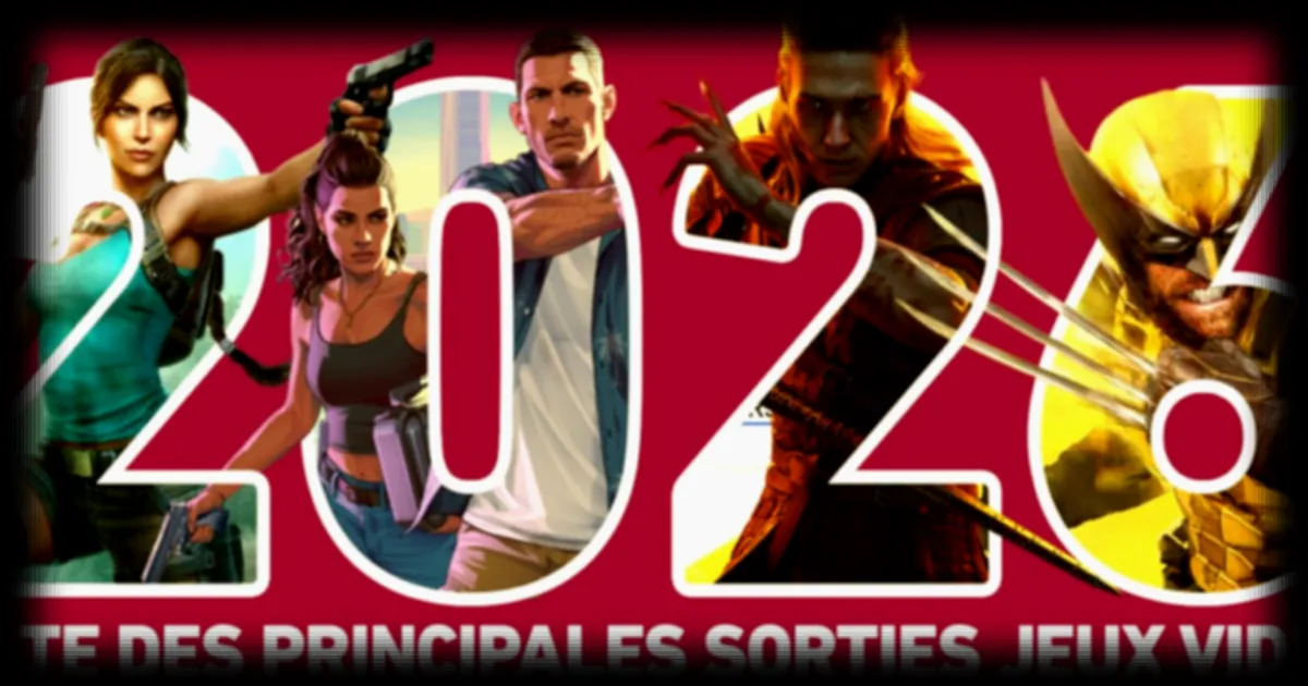 Calendrier des sorties majeures de jeux vidéo en 2026