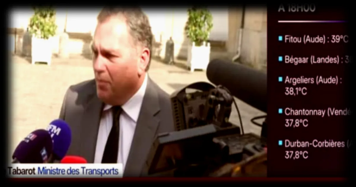Canicule : le ministre des Transports Philippe Tabarot défend le rôle de l’État face aux critiques