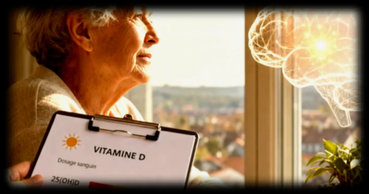 Carence en vitamine D : un facteur de risque émergent pour la démence chez les seniors